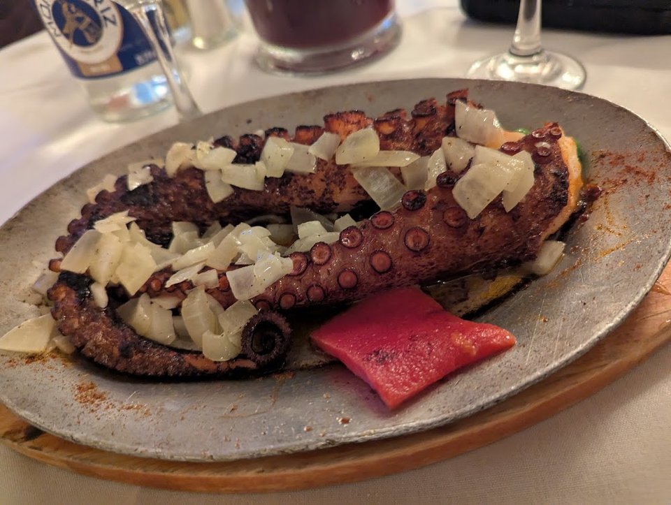 Pulpo a La Parilla